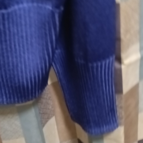 FINAL PRICE CARLISLE100% silk purple l/s v-neck cardigan w ribbed hem/cuffs XXL - Picture 9 of 11